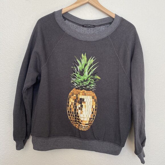 Wildfox Sweater Pineapple Size Small EUC - Picture 1 of 6